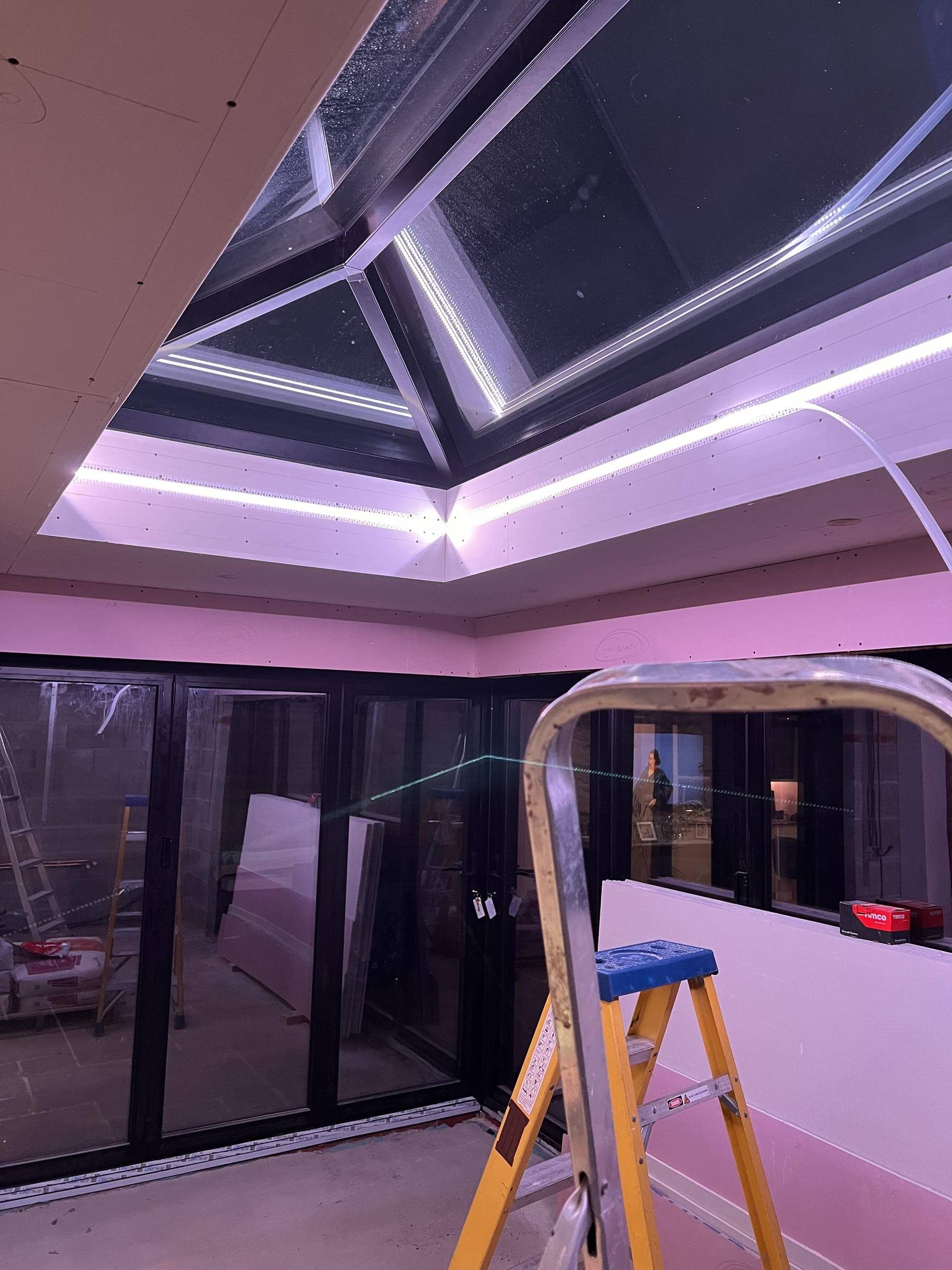 Roof Lantern with LED Lighting