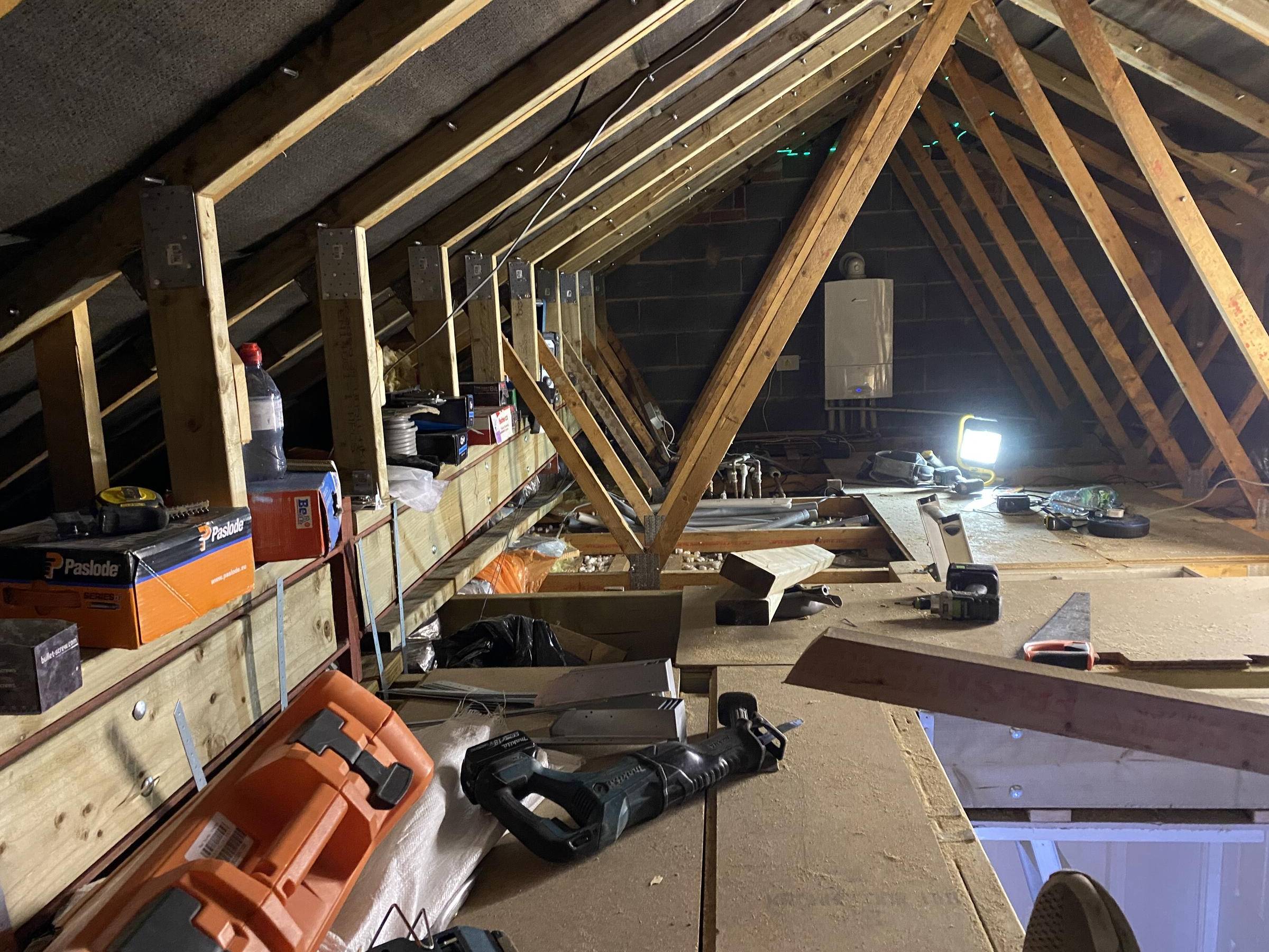 Erecting timber stud walls