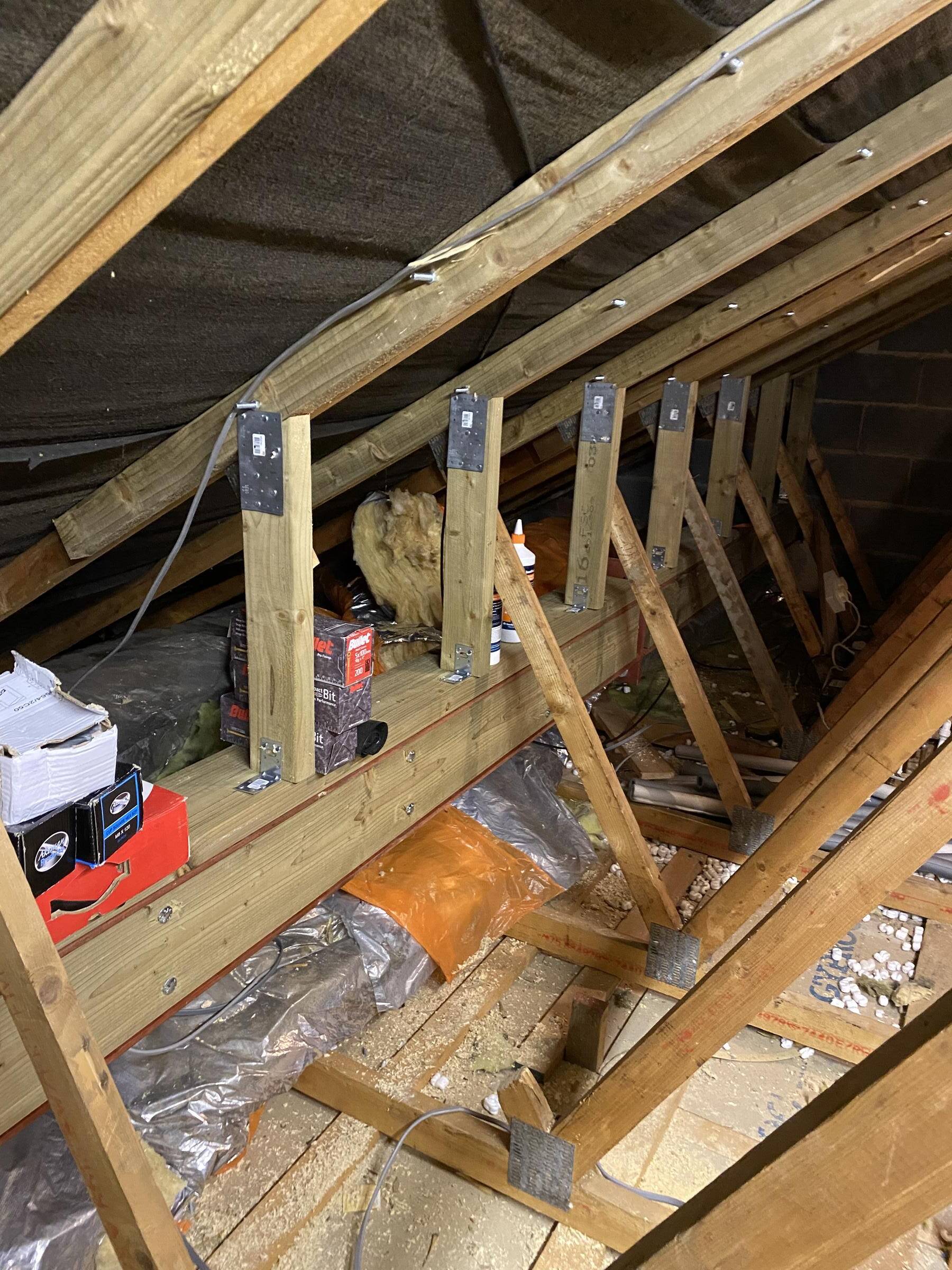 Roof alterations and framing