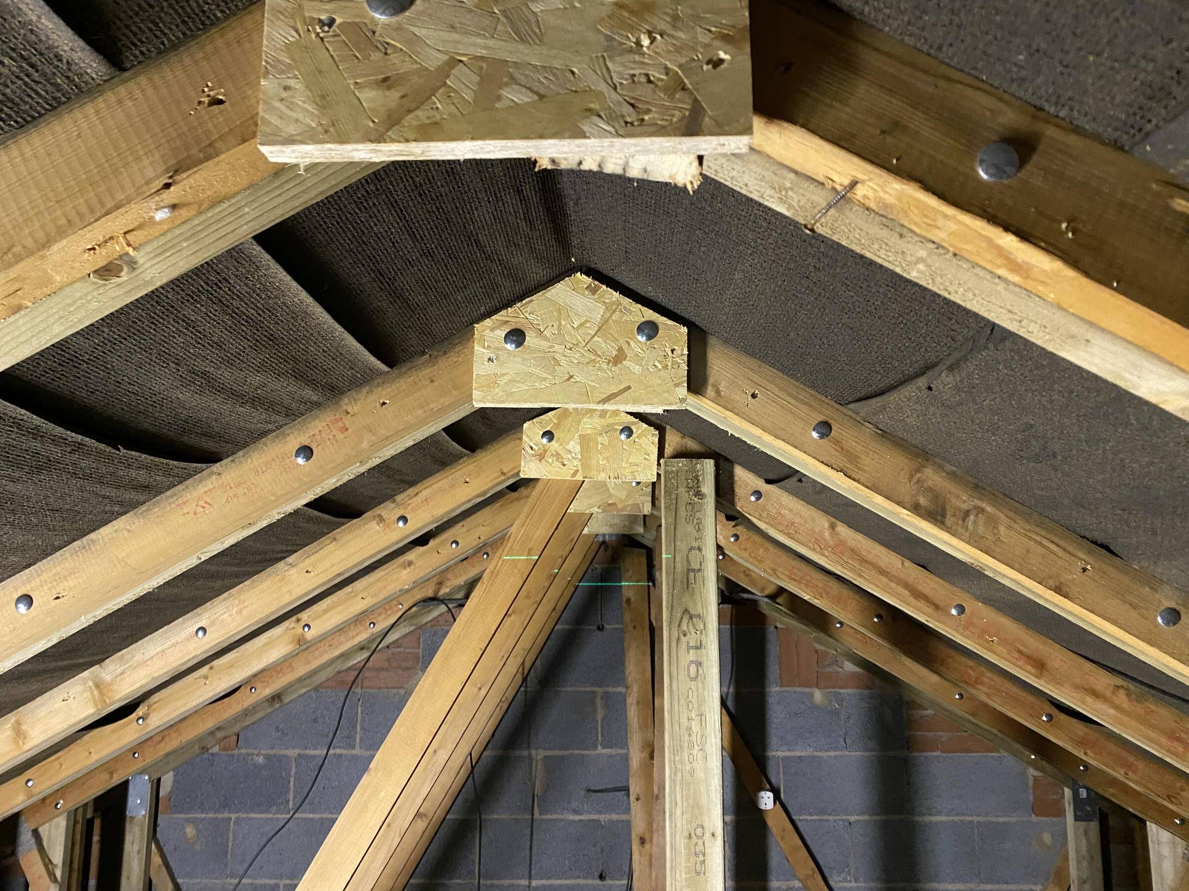 Joinery progress and shaping