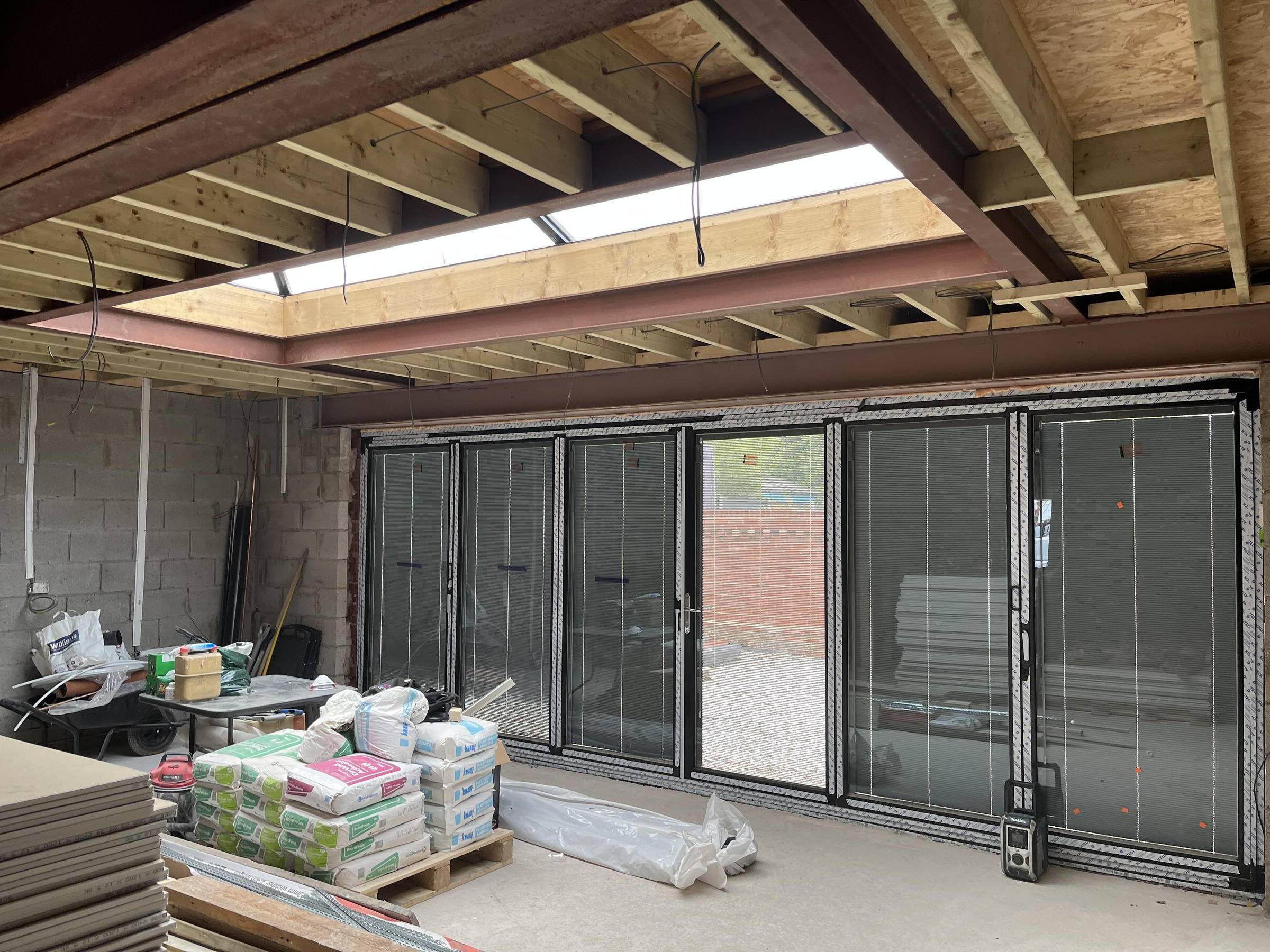 Bi-fold Doors Interior View