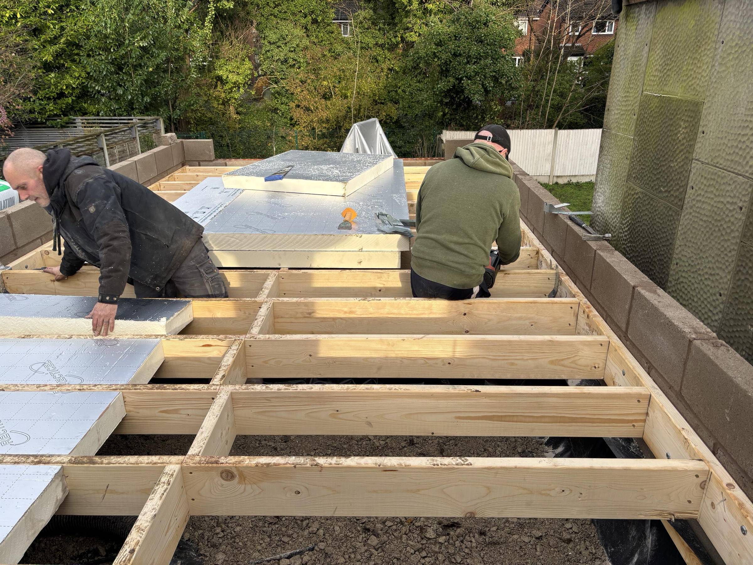 Roof Insulation and Boarding