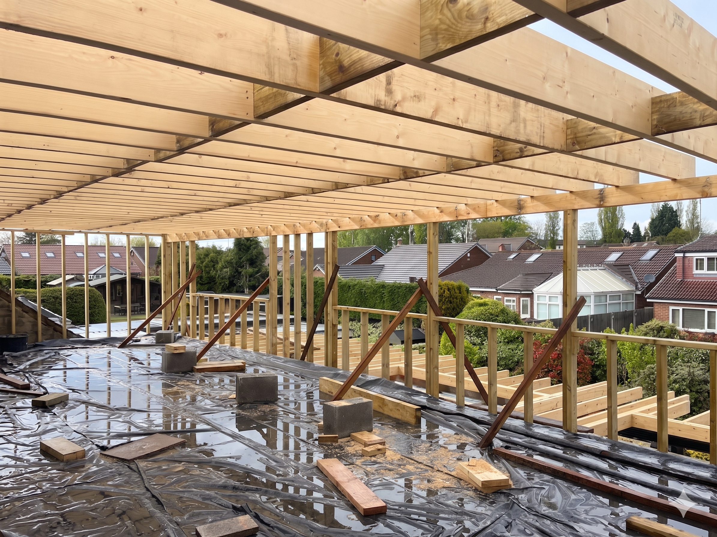 Timber Roof Framework